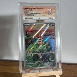 Pokemon TCG Victini SVP 208 Black Star Promo Card - ACE 9 Mint Condition - Image 1