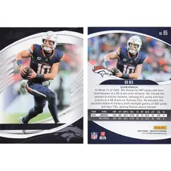 NFL Football Lot – Bo Nix – 3 Cards - Image 3