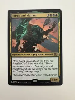 Yargle and Multani MTG Magic the Gathering Card NM Near Mint MOM - Image 1