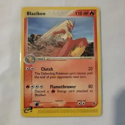 Pokemon Card E Series Blaziken 15/109 Ex Ruby & Sapphire Rare Non-Holo - Image 1