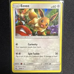 Eevee - 48/68 - Hidden Fates Holo Rare Pokemon TCG 2019 - Card - Image 1