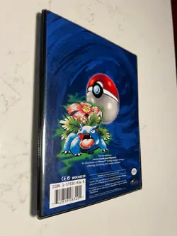 1999 Base Set Vintage Pokemon Trading Card Folder w/card lot Pikachu Charzard - Image 3