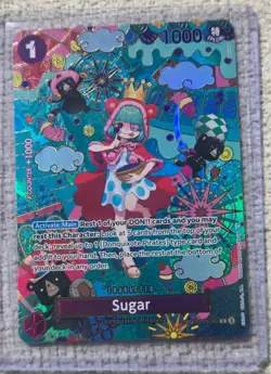 One Piece Sugar OP10-065: Special Foil Character Card 1000 HP EN - Image 5
