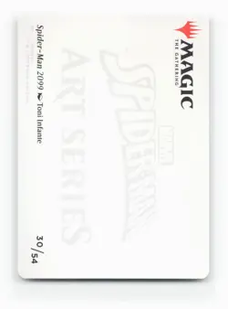 Spider-Man 2099 Art Card (Gold-Stamped Signature) 30 Art Series: Marvel's Spider - Image 2