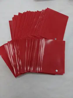 Lot Of (106) Red Ultra Pro Standard Size Sleeves - Image 3