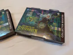 2x Magic The Gathering Secrets of Strixhaven Collector Booster Packs - Sealed! - Image 3