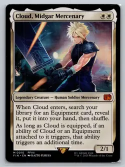 Cloud Midgar Mercenary Final Fantasy Regular - Image 1