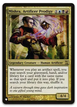 Mishra, Artificer Prodigy #243/301 (NM) List Reprints LIST LIST Magic MTG - Image 1