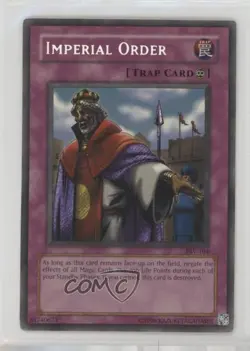 Imperial Order 1st Ed. YuGiOh Pharaoh's Servant #PSV-104 2002 - Image 1
