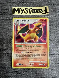 Carte Pokemon Dracaufeu 3/132 Rare Holo DP Merveilles Secretes Francais OCCASION - Image 1