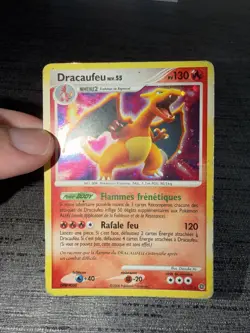 Carte Pokemon Dracaufeu 3/132 Rare Holo DP Merveilles Secretes Francais OCCASION - Image 3