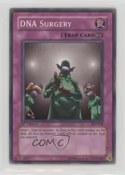 DNA Surgery 1st Ed. YuGiOh Pharaoh's Servant #PSV-026 2002 - Image 1