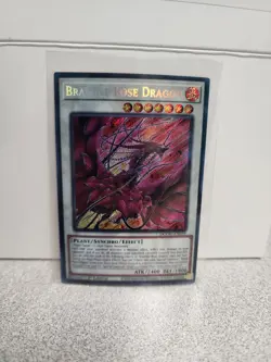 Yugioh! Bramble Rose Dragon (DOOD-EN039) *Secret Rare* 1st Edition - Image 3