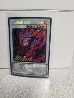 Yugioh! Bramble Rose Dragon (DOOD-EN039) *Secret Rare* 1st Edition - Image 4