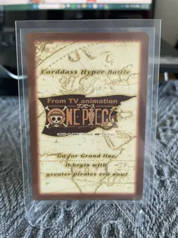 2000 One Piece Carddass Hyper Battle Not For Sale Promo Luffy Pirates C-E1 - Image 3