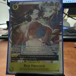 Boa Hancock OP14-112 SR 10000 Power 9 Cost The Seven Warlords One Piece CCG EN - Image 1