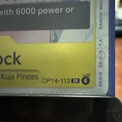 Boa Hancock OP14-112 SR 10000 Power 9 Cost The Seven Warlords One Piece CCG EN - Image 2