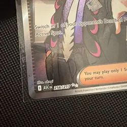 Boss's Orders Corbeau 256/217 Me: Ascended Heroes Holo POKEMON TCG TRADING CARD - Image 5