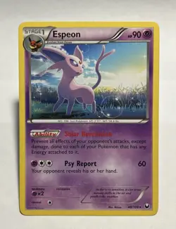 Espeon 48/108 Dark Explorers HP Pokemon Card - Image 1