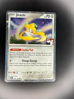 Jirachi 126/182 Holo Common Prize Pack Series Cards Pokemon Near Mint - Image 1