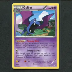 Pokemon TCG Golbat 32/119 XY Phantom Forces Regular Uncommon Card EN-LP 2014 - Image 1