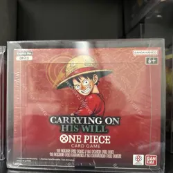One Piece Card Game Carrying On His Will Booster Box OP13 English Edition Sealed - Image 1