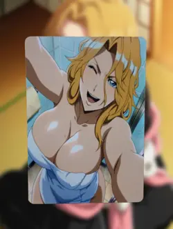 Rangiku Matsumoto Bleach Anime Waifu Sexy Goddess Doujin Hentai Lewd Card - Image 1