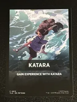 MTG Avatar: The Last Airbender Katara Theme Card 0012 NM - Image 1