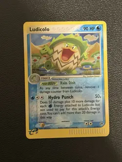 Ludicolo 7/100 Holo Rare Pokemon Sandstorm LP - Image 1