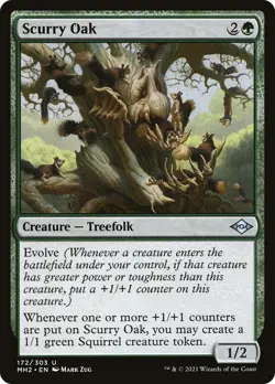 MTG Scurry Oak - 172 / English / Near Mint - Image 1