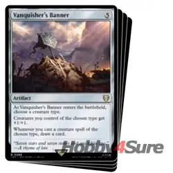 Vanquisher's Banner X4 The Lord Of The Rings: Tales Of Middle-earth Commander - Image 1