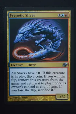 Magic The Gathering MTG FRENETIC SLIVER Planar Chaos LP Lightly Played - Image 1