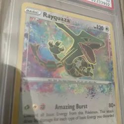 Pokemon Rayquaza 138/185 Swsh04 Vivid Voltage Amazing Rare Holo PSA 10 - Image 5