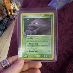 Pokemon 2006-Legend Maker Muk Rare 13/92 Holo Light Play - Image 1