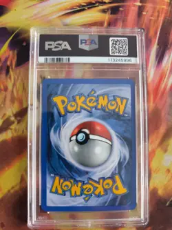 Pokemon Card Magmar Neo Genesis 2001 Vintage German Deutsch PSA 9 - Image 5
