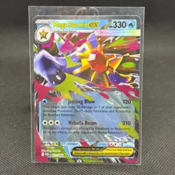 Pokemon Mega Evolution Perfect Order Mega Starmie Ex 21/88 - Image 1