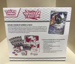 Pokemon Scarlet & Violet White Flare Elite Trainer Box 2024 Reshiram Promo - Image 2
