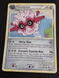 2011 POKEMON TCG FORRETRESS 5 CALL OF LEGENDS COSMOS HOLO RARE LP - Image 1