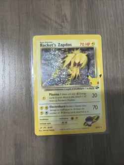 Pokemon Rocket's Zapdos Holo Rare 15/132 Celebrations 25th Anniversary - Image 1