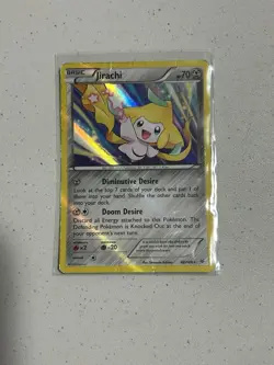 Pokemon TCG Jirachi 42/108 Roaring Skies Holo Rare - Image 1