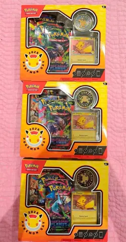 🔥X3 Pokemon Phantasmal Flames Pokemon Day 2026 Collection Box 30th Anniversary - Image 1