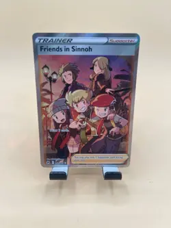 Pokemon Friends in Sinnoh 149/159 Crown Zenith Full Art Ultra Rare NM - PK1 - Image 1