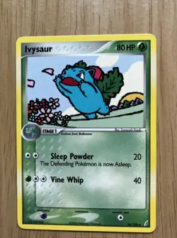 Pokemon TCG IVYSAUR 34/100 EX Crystal Guardians (2006) Regular. NM/M Free Ship’n - Image 1