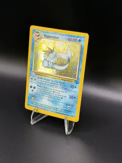 Pokemon TCG Vaporeon Jungle 12/64 Holo 1999-2000 Wizards Base Set - MP+ - Image 2