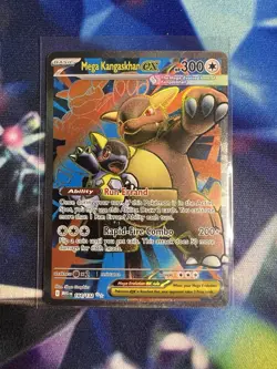 Mega Kangaskhan ex 164/132 Mega Evolution Full Art Pokemon - Image 1