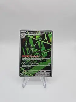 Pokemon Destined Rivals Team Rockets Spidops 187/182 Illustration Rare - Image 1