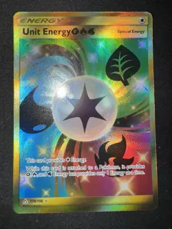 Unit Energy 170/156 Secret Rare Ultra Prism NM/M English Pokemon TCG - Image 1