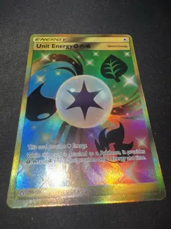 Unit Energy 170/156 Secret Rare Ultra Prism NM/M English Pokemon TCG - Image 2