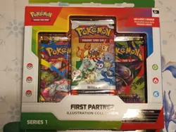 x4 Pokemon First Partner Illustration Collection: Series boxes plus 1 extra pack - Image 3