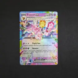 Pokemon Prismatic Evolutions Double Rare EX EEVEE Set Of 9 ENGLISH EEVEELUTIONS - Image 5
